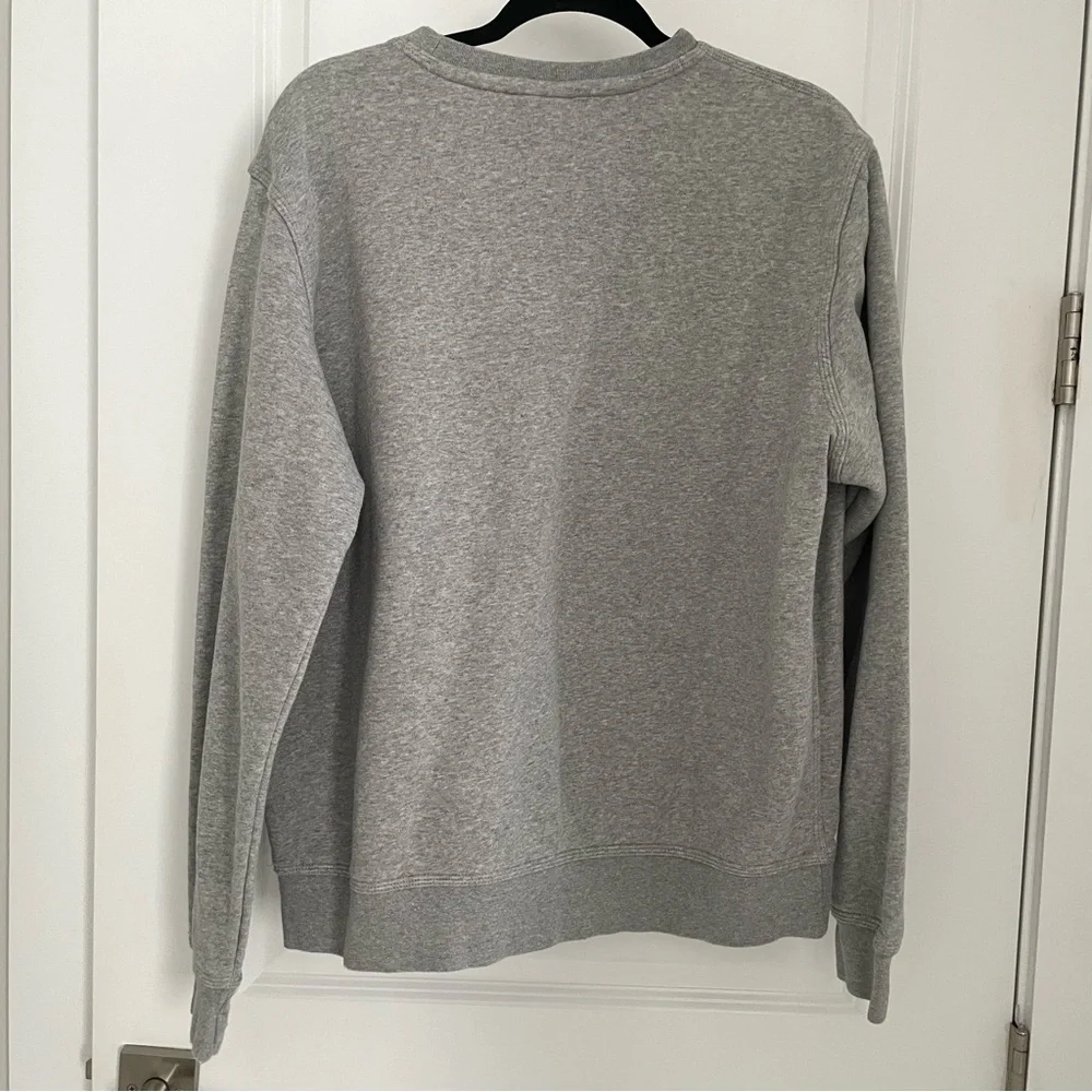 Nike Sportswear Club Fleece Men's Crew Size XL Grey Heather/White NSW. 4